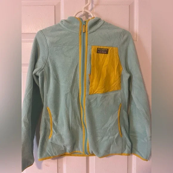 LL Bean Mountain Classic Fleece Hoodie - Picture 6 of 12